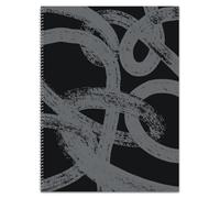Staufen Bloc-notes Recycling - 3 blocs de 80 feuilles chacun, format A4, quadrillé, papier 90 g/m²