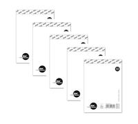 Staufen Style Bloc-notes - 5 blocs de 50 feuilles chacun, DIN A6, 70 g/m² vierge, sans couverture