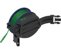 STBREEL 50 GR - Enrouleur de câble, vert, 50 m, avec bandoulière