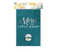 STC - CARTE REMERCIEMENT PIN'S ROND MAÎTRE