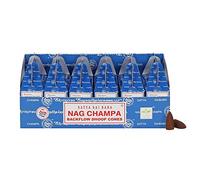 STC Dhoop Lot de 24 cônes à refoulement NAG CHAMPA