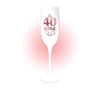 STC Flûte Anniversaire 40 Ans aux Reflets cuivrés Sobre et élégant