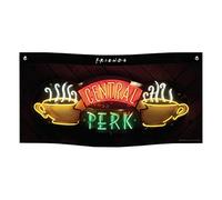 Stc Friends - Bannière murale en tissu - Central Perk - 95 cm x 47 cm.