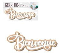 STC - Mot Décoratif 45 cm Bicolore - Bienvenue