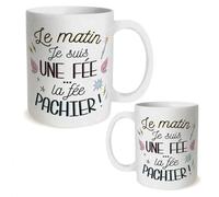 STC Mug a paillettes le matin je suis une fee