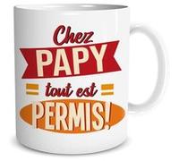 STC - Mug Chez Papy tout est Permis ! Multicolore G