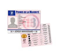 STC Permis de la Majorité Anniversaire 18 Ans - garçon