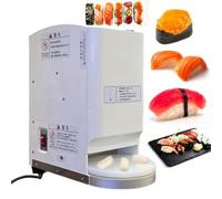 STDZQCWY Machine À Sushis, Machine Commerciale Automatique De Formation De Nigiri, 1200-1500 Pièces Par Heure, Densité De Riz Réglable, Arrêt Automatique Par Capteur, Utilisation Simplifiée
