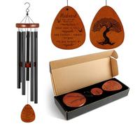 SteadStyle Cadeaux commémoratifs - Carillon éolien commémoratif pour la Perte de Mari - Cadeau de condoléances pour la Perte d'un Mari deuil - Carillon éolien en Bois en mémoire de la Perte d'amour
