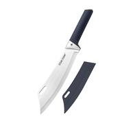 Steakchamp Couteau de cuisine BBQ Pro, lame de 22 cm : Couteau à viande, très tranchant, en acier à lame de haute qualité, aiguisé à la main, avec manche antidérapant