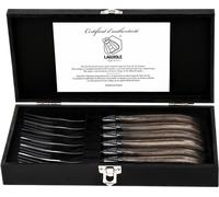 Steakgabel 6-tlg. Olivenholz Laguiole Lu