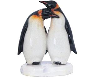 StealStreet Ss-g-54392 Pingouin Couple Figurine décorative, 16,5 cm, Blanc/Noir
