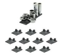 StealthMounts Drawer Hive Lot de 10 Supports de Douilles 3/8" | Organiseur modulaire pour Outils de tiroir | TPE moulé par Injection | Fabriqué au Royaume-Uni