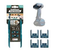 StealthMounts Lot de 4 Porte-Outils compatibles avec Makita 18 V LXT - Bleu | Rangement d'atelier | Organisateurs d'outils | Fabriqué au Royaume-Uni