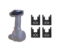 StealthMounts Organiseurs d'Outils pour Bosch 18v | Support de Rangement sans Fil | Lot de 4 | Organisateurs Noir