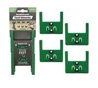 StealthMounts Organiseurs d'outils pour Hikoki/Metabo HPT/Hitachi 18v | Support de rangement sans fil pour outils Hikoki/Metabo HPT/Hitachi 18v | Lot de 4