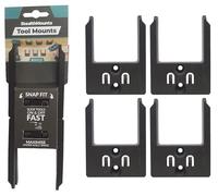 StealthMounts Organiseurs d'outils pour Makita 40v | Support de Rangement sans Fil pour Outils Makita 40v | Lot de 4 | Organisateurs d'outils Noir pour Makita 40v