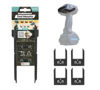 StealthMounts Organiseurs d'outils pour Makita 40v | Support de Rangement sans Fil pour Outils Makita 40v | Lot de 4 | Organisateurs d'outils Noir pour Makita 40v