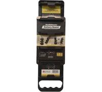 StealthMounts Support de batterie pour Dewalt | Rangement d'outils pour batteries Dewalt | Idéal pour le transport et le stockage (Dewalt avec poignée)