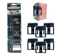 StealthMounts Supports de Batterie pour Bosch 18v | Fixations de Batterie sans Fil pour Outils Bosch 18v | Lot de 6 | Organisateurs de Batterie Bleu pour Bosch 18v | Pratique et Durable