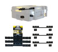 StealthMounts Supports de fixation pour DeWalt TSTAK (Lot de 3) | Système de montage mural T-STAK | Support de montage, Noir