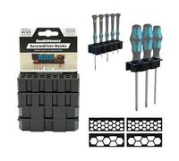 StealthMounts Wall Hive System Lot de 4 supports de rangement pour tournevis