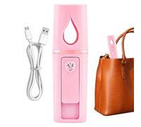 Steamer facial pour le visage Diffuseur Hydratant Rechargeable par USB | Humidificateur facial Pour Utilisation Salon Bureau à Domicile Bureau Voiture Chambre Dortoir Appartement
