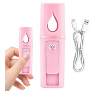 Steamer facial pour le visage Diffuseur Hydratant Rechargeable par USB | Vaporisateur Brume Personnel Pour Utilisation Salon Bureau à Domicile Bureau Voiture Chambre Dortoir Appartement