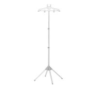 Steamer Stand | Folding Telescopic Clothes Steamer Holder - Folding Handheld Drying Rack Fabric Ironing Bracket - Steam Iron Stand Clothes Steamer Holder for Hotels Homes Clothing