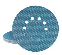STEBRUAM 20 Pcs Disques 225 mm Grain 60 disques abrasifs 225mm 10 trous | abrasif 225 mm en forme de diamant, pour ponceuse à sec, ponceuse excentrique girafe