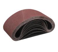 STEBRUAM Bande Abrasive 100x 560 mm,12PCS 80 grain Ensemble de Bandes Abrasives