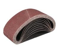 STEBRUAM Bande Abrasive 100x 610 mm,10PCS 40 grain Ensemble de Bandes Abrasives