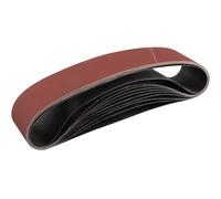 STEBRUAM Bande Abrasive 100x 915 mm,10PCS 400 grain Ensemble de Bandes Abrasives