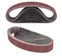 STEBRUAM Bande Abrasive 30 x 533 mm,12PCS 320 grain Ensemble de Bandes Abrasives