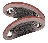 STEBRUAM Bande Abrasive 9 x 533 mm,30PCS 240 grain Ensemble de Bandes Abrasives