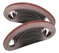 STEBRUAM Bande Abrasive 9 x 533 mm,30PCS 320 grain Ensemble de Bandes Abrasives