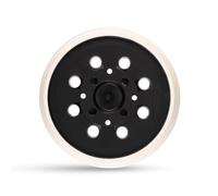 STEBRUAM Plateau de ponçage professionnel de 125 mm, avec crochet et boucle, 8 trous, compatible avec Bosch PEX 300 AE et PEX 400 AE ponceuse excentrique (1)