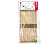 STECCHE BOIS NATUREL 18 x 150 mm - Sachet de 50 pièces