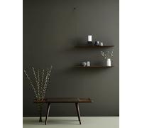 Woud Etagère Stedge 60 cm Frêne teinté noir