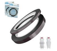 stedi Hobby Ruban de traçage de précision avec règle imprimée de 1 mm, ruban de masquage autocollant pour sculpter, lignes gravées, ligne de panneau, Gundam et modèle à l'échelle (3 mm x 33 m + 6 mm x