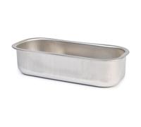 Generique Moule à cake Steel Pan – Acier inoxydable 30 cm, antiadhésif, sans PFAS