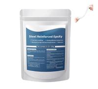 Steel Reinforced Epoxy Putty, High-Strength Multi-Purpose Repair Clay, Strong Clay Iron Adhesive for Bonding Plastic Metal Ceramic Wood Tile Glass (1pcs)