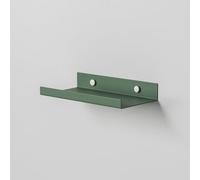 Steelnovo | Caronte, étagère murale en métal peint, 20 x 3 x 10 cm, couleur verte, design minimal et moderne, étagère murale, fabriquée en Italie