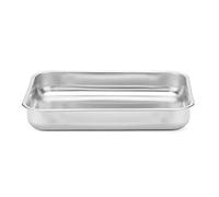 Steelpan 10183 Rectangular Flat Dimensions: 40 x 28 cm