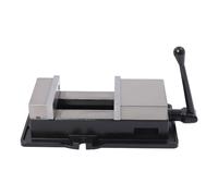 Steeviuzj Étau de précision de 15,2 cm - Étau de fraisage pour perceuse | Étau de machine en fonte avec tendeur, mât de serrage précis pour scies, limes, burins, 43 × 20 × 12,2 cm