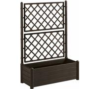 Stefanplast 80036 pot à fleurs Extérieure Jardinière Autonome Marron