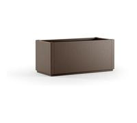 STEFANPLAST Bac à fleur/Jardinière ETHICA rectangulaire 80 cm - 80x36x35cm - Taupe