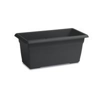 STEFANPLAST Bac à fleur/Jardinière rectangulaire MEDITERRANEO - 110L - 100x45x40H cm - Plastique - Anthracite