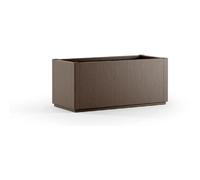 Stefanplast Bac à fleurs Ethica rectangulaire 80 cm Taupe