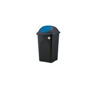 Stefanplast Bascula Multipat Polypropylene Noir/Bleu, 60 L